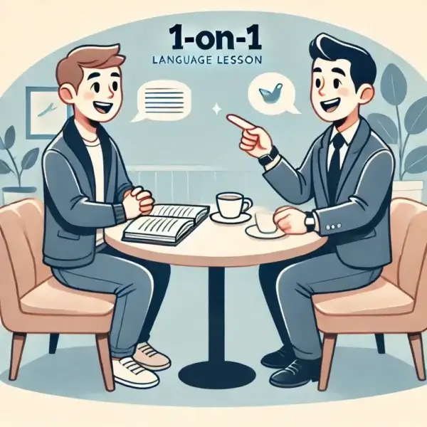 1 on 1 Private Language Courses (20 hours)
